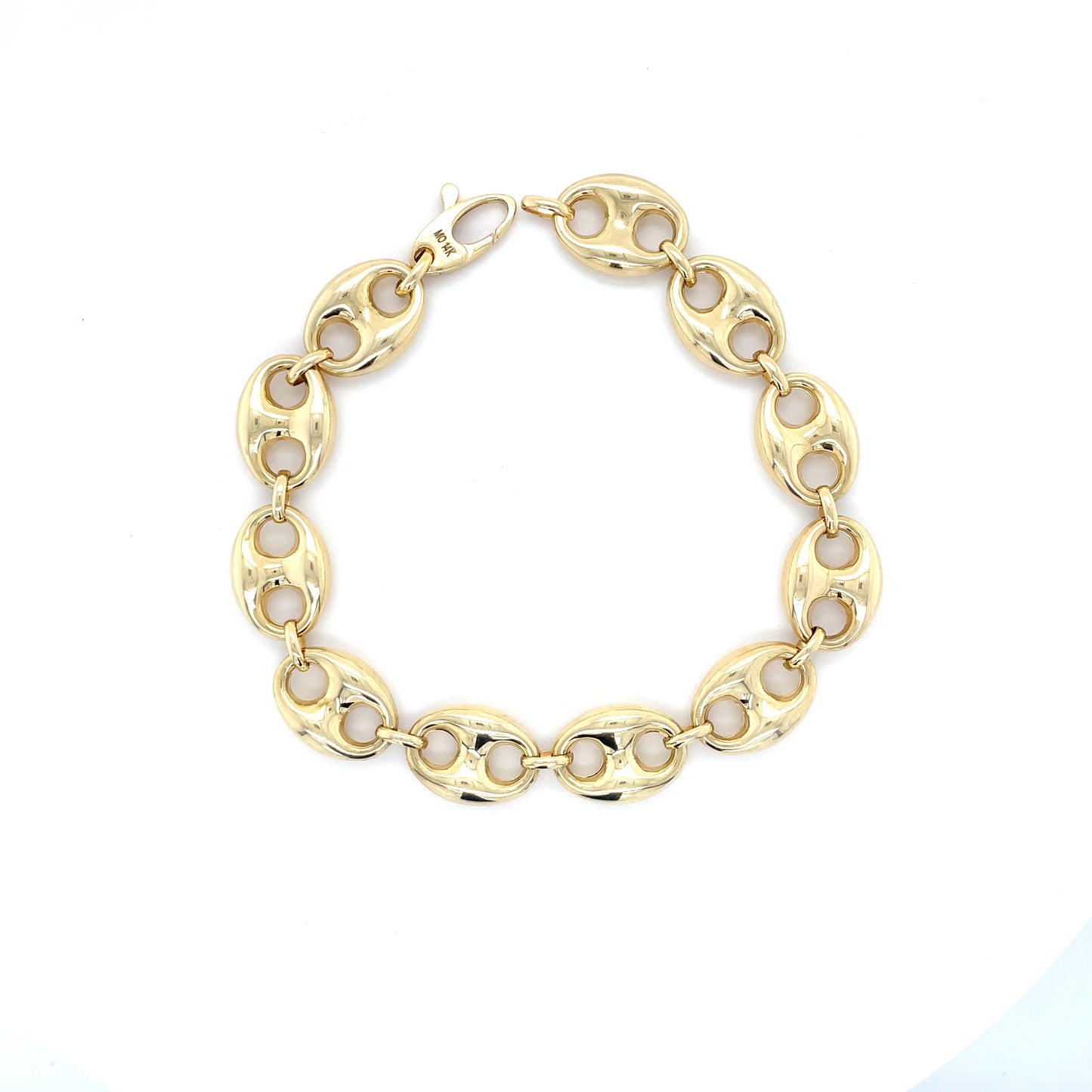 Puffed Link Bracelet