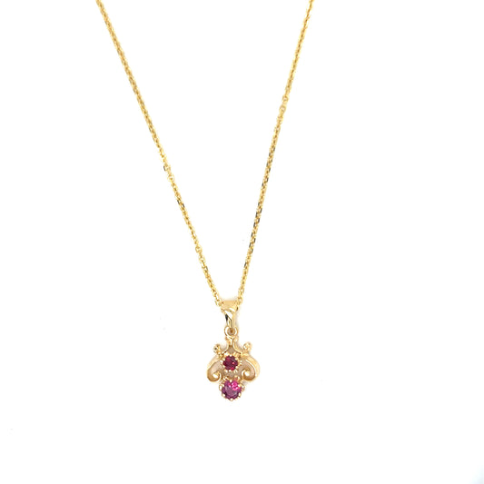 Ruby Necklace