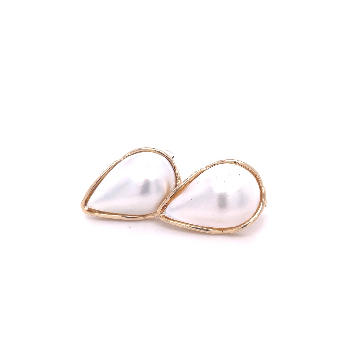 Mabé Pearl Earrings